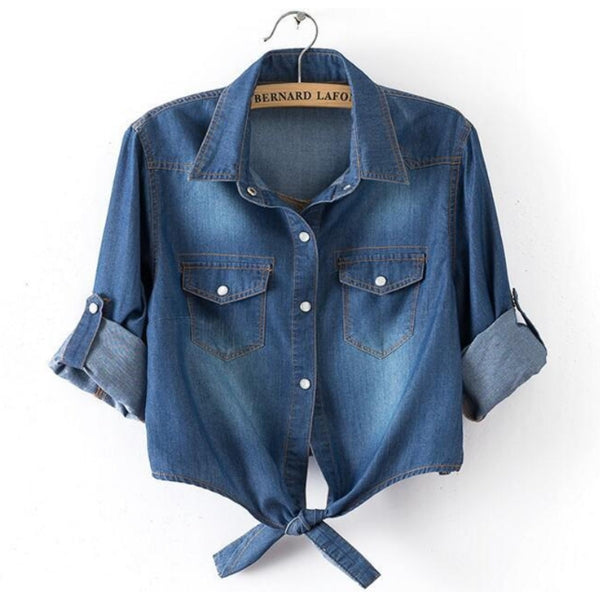 Chemise en Jean à nouer -EM